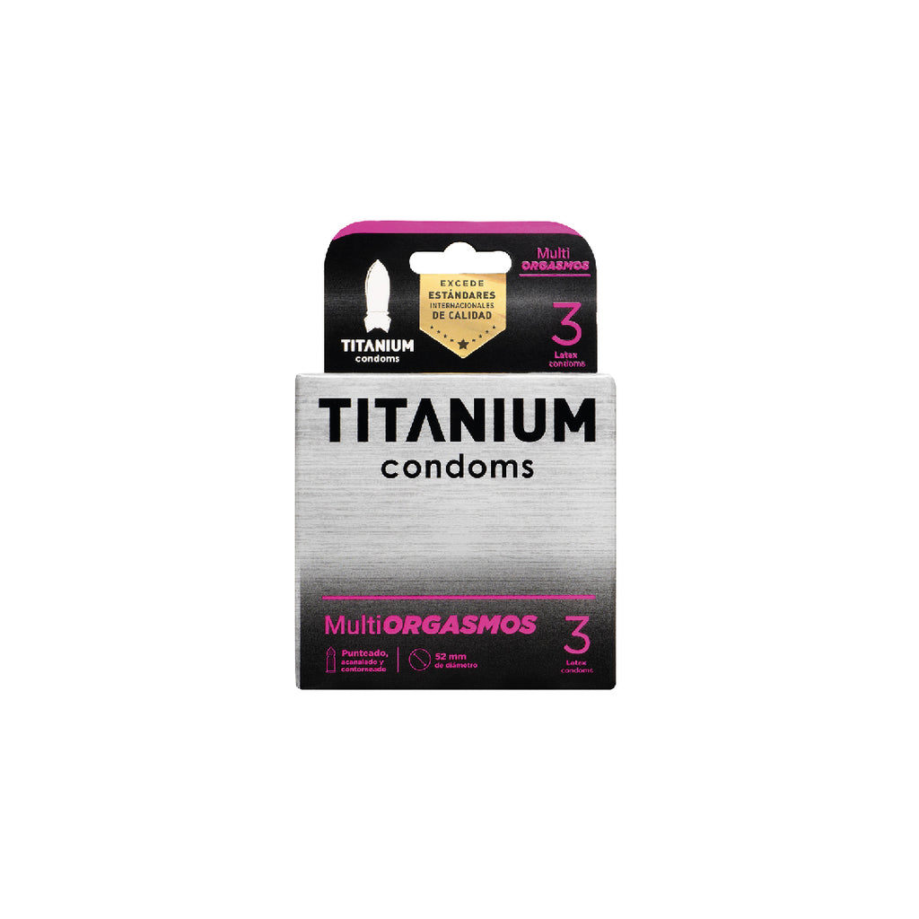 Condones Titanium Multiorgasmos Preservativos Titanium 1