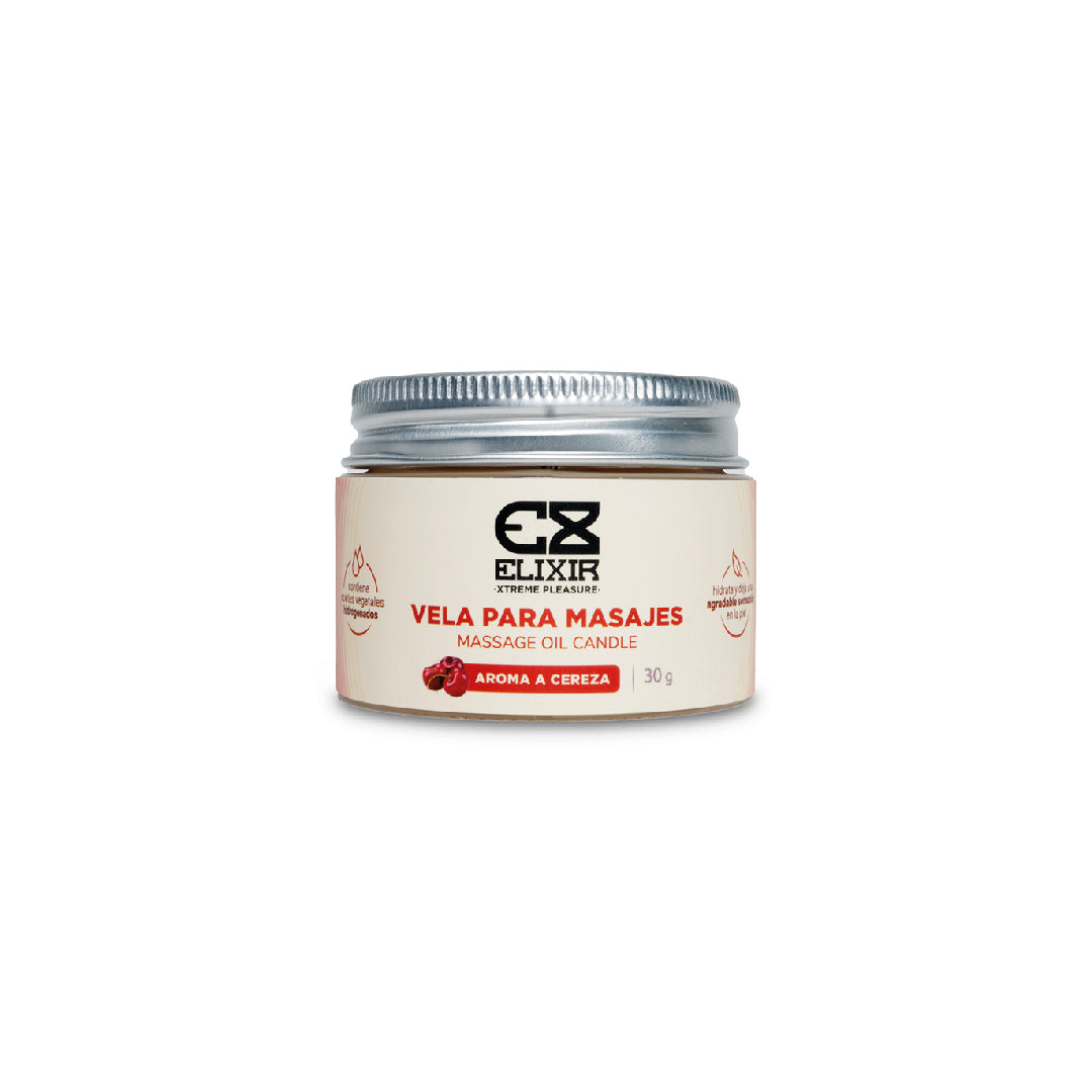 Vela Para Masajes 30 g - Cereza